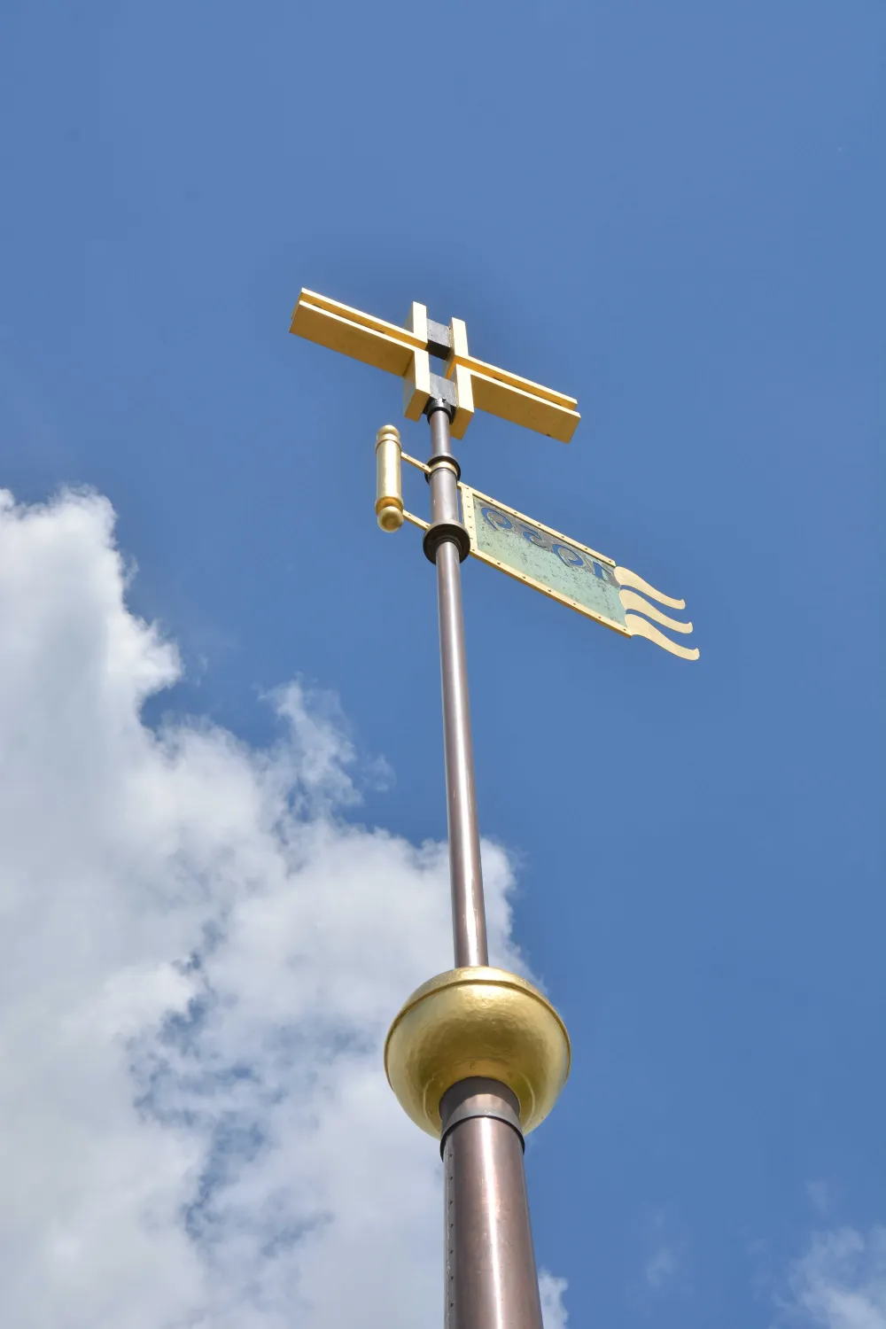 Restaurierung der Turmuhren und der Wetterfahne in Hildesheim Himmelsth&uuml;r St. Pauluskirche