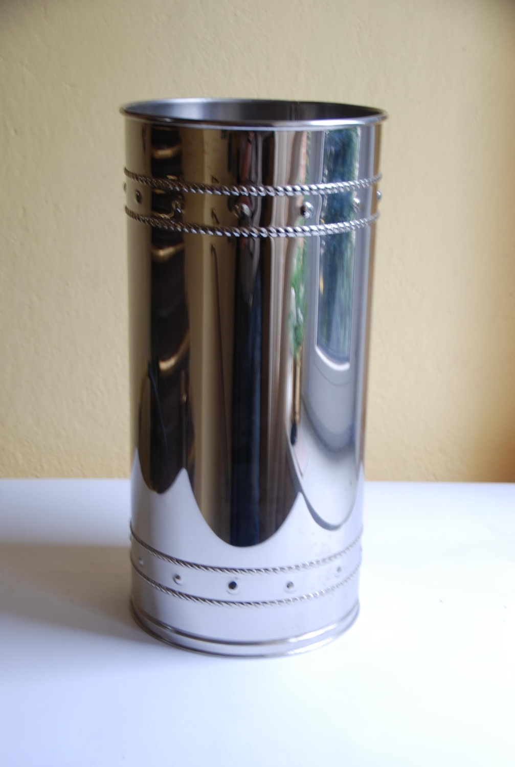 Schirmst&auml;nder, Edelstahl, 230 mm &oslash;, 450 mm hoch