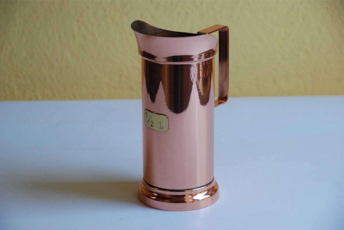 Maß, 1/2 L, Kupfer