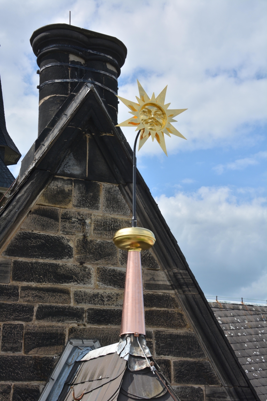 Restaurierung Hannover - Kirche Herrenhausen: Sonne