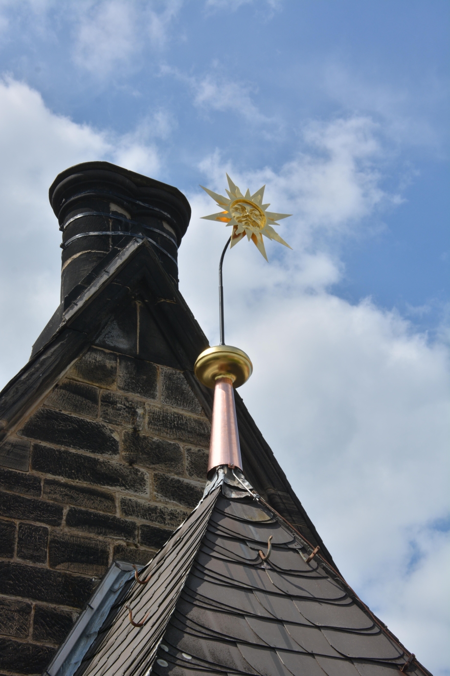 Restaurierung Hannover - Kirche Herrenhausen: Sonne