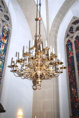 Restaurierung der Leuchter 