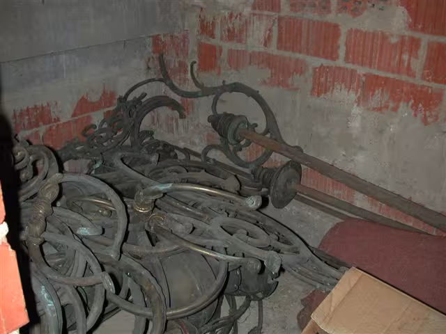 Restaurierung der Leuchter Andreaskirche Hildesheim - Fundort