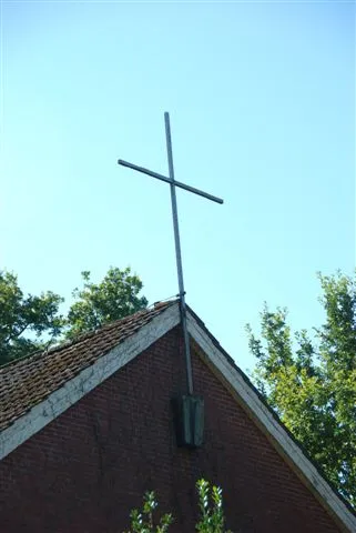 Dachkreuz Bischhofsstab - Altes Kreuz