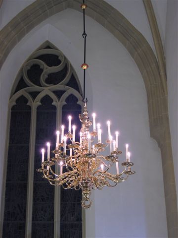 Restaurierung der Leuchter 