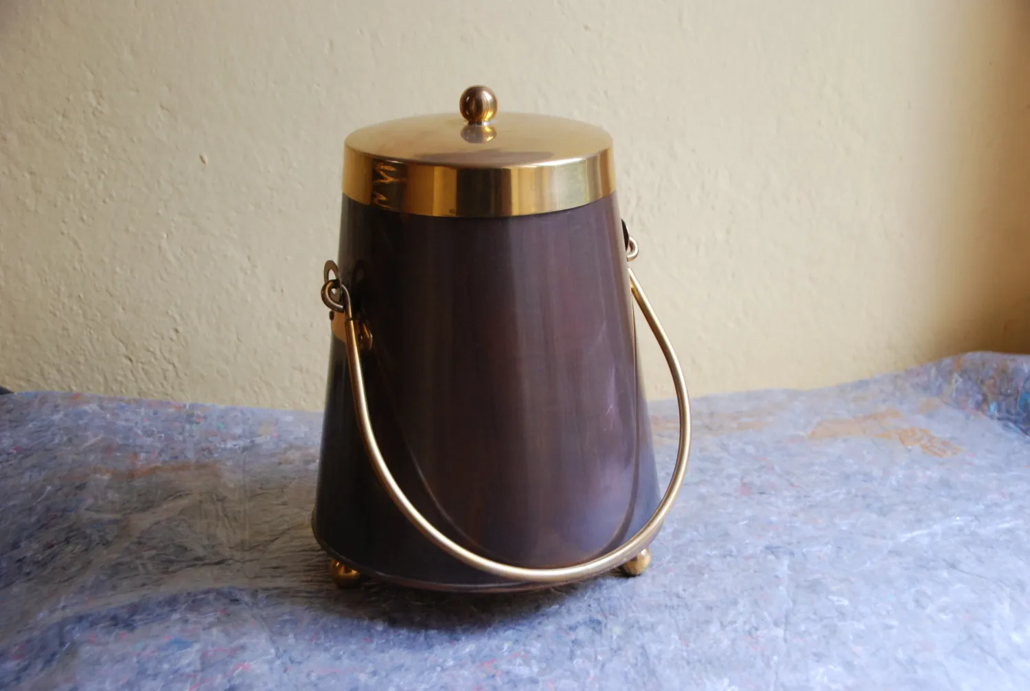 Dooftopf, Kupfer-br&uuml;niert, 240/165 mm &oslash;, 300 mm hoch