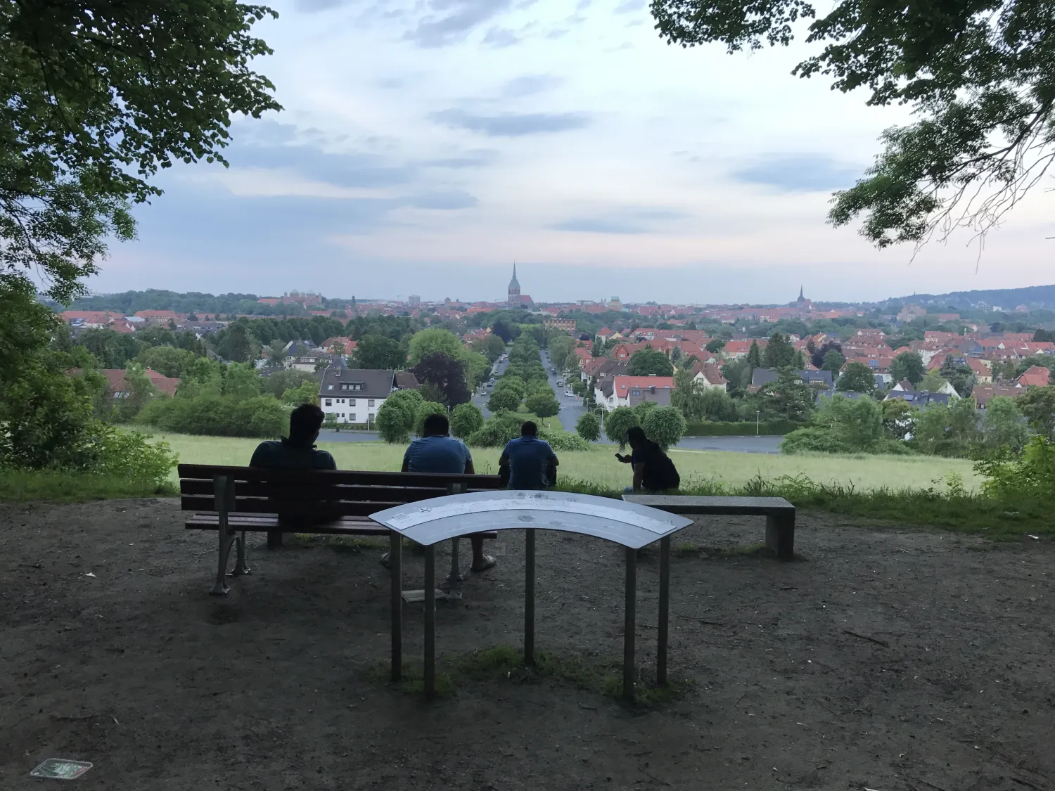 Anfertigung einer Infostele f&uuml;r das Bergh&ouml;lzchen in Hildesheim