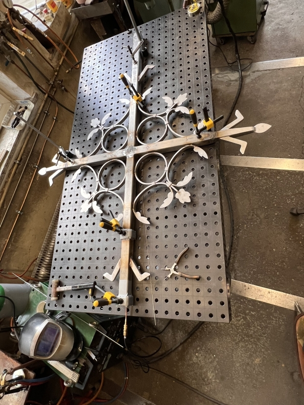 Fertig Restaurierte Turmbekrönung