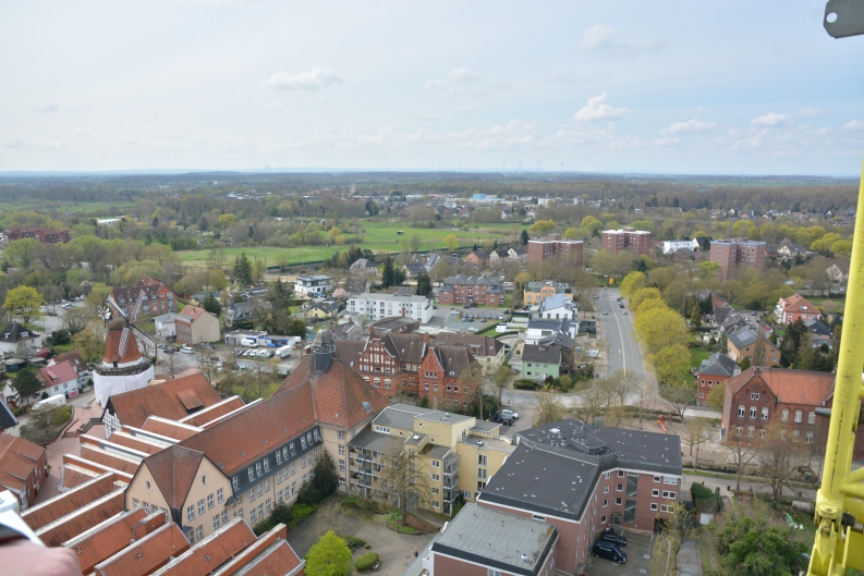 Fertig Restaurierte Turmbekrönung