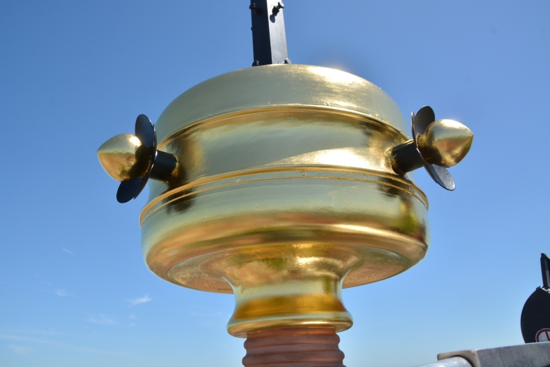 Fertig Restaurierte Turmbekrönung