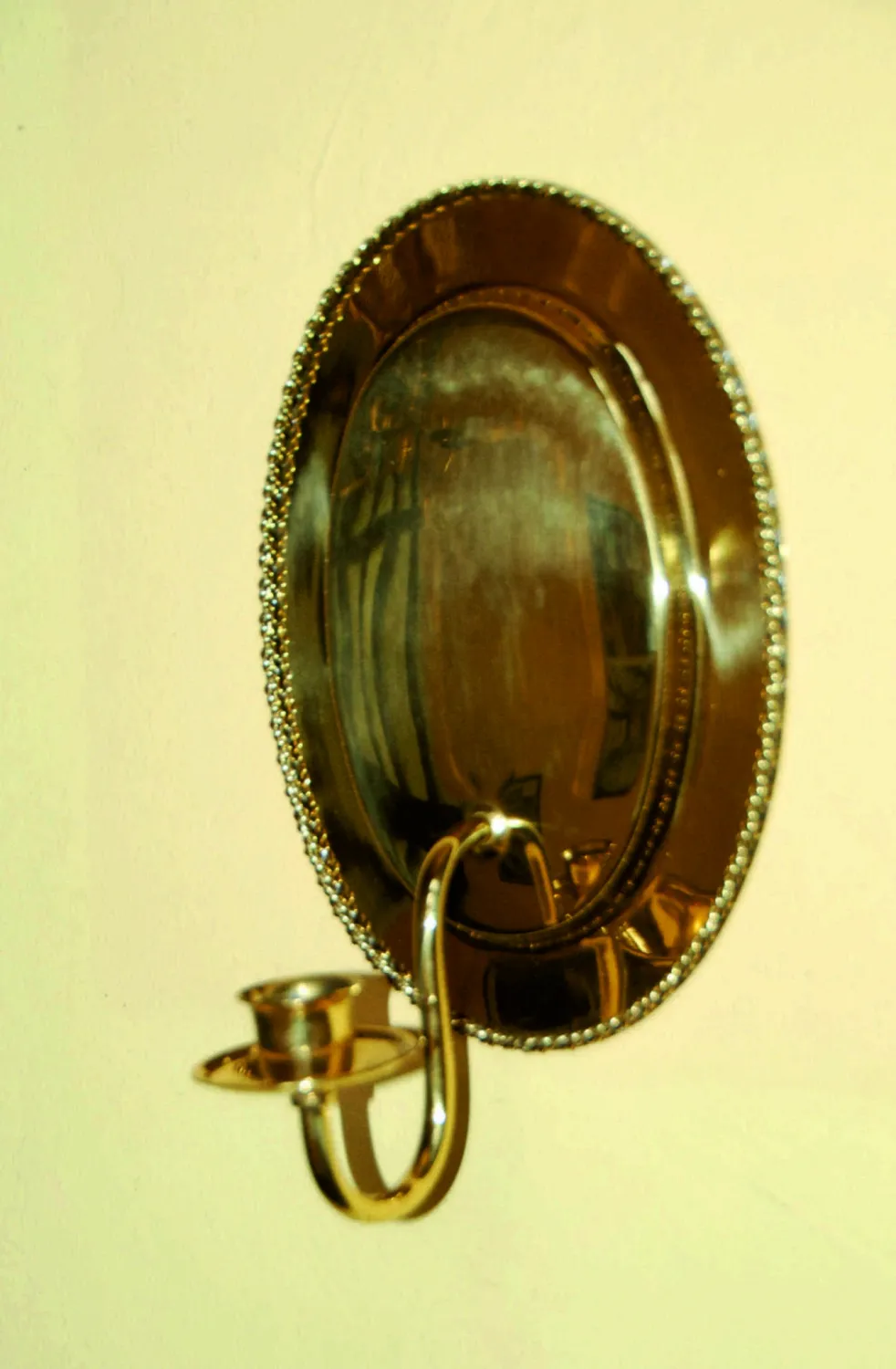 Biedermeierblaker, mit Kordel, 1-arm., 250/180 mm